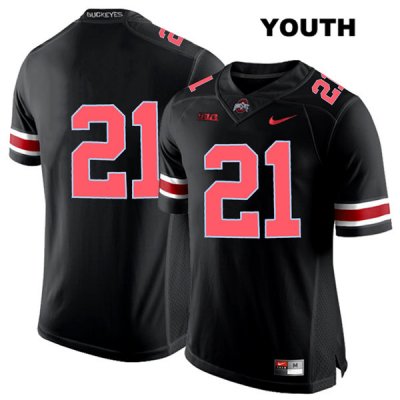 Youth NCAA Ohio State Buckeyes Parris Campbell #21 College Stitched No Name Authentic Nike Red Number Black Football Jersey SL20D20YK